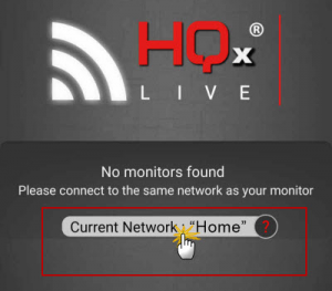 Android HQx live wi-fi select