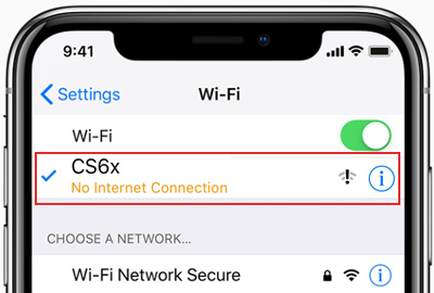 WI-FI ios HQxLive