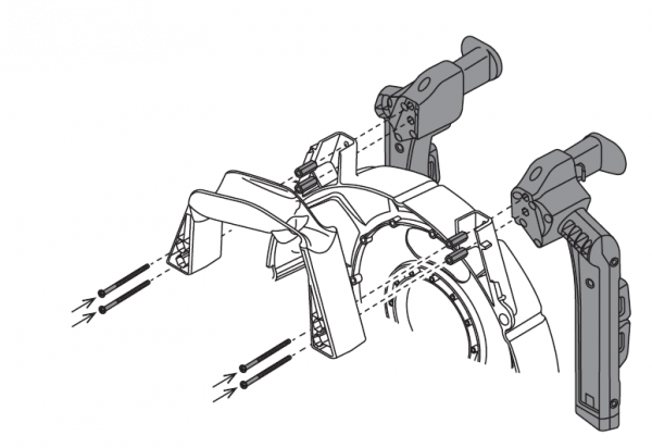 CA 350 Handle Assembly