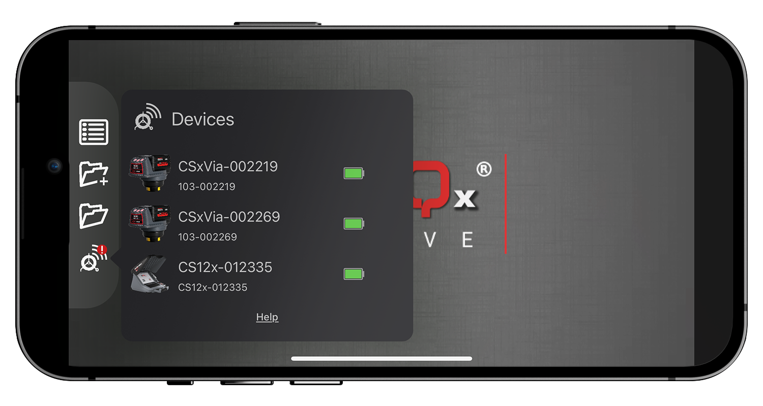 Availble Devices on HQx Live